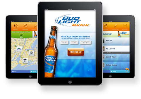 iPad App UI Design for Tablet